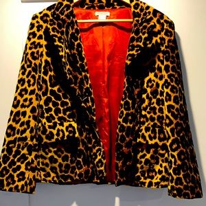 Lucky Brand velvet blazer.